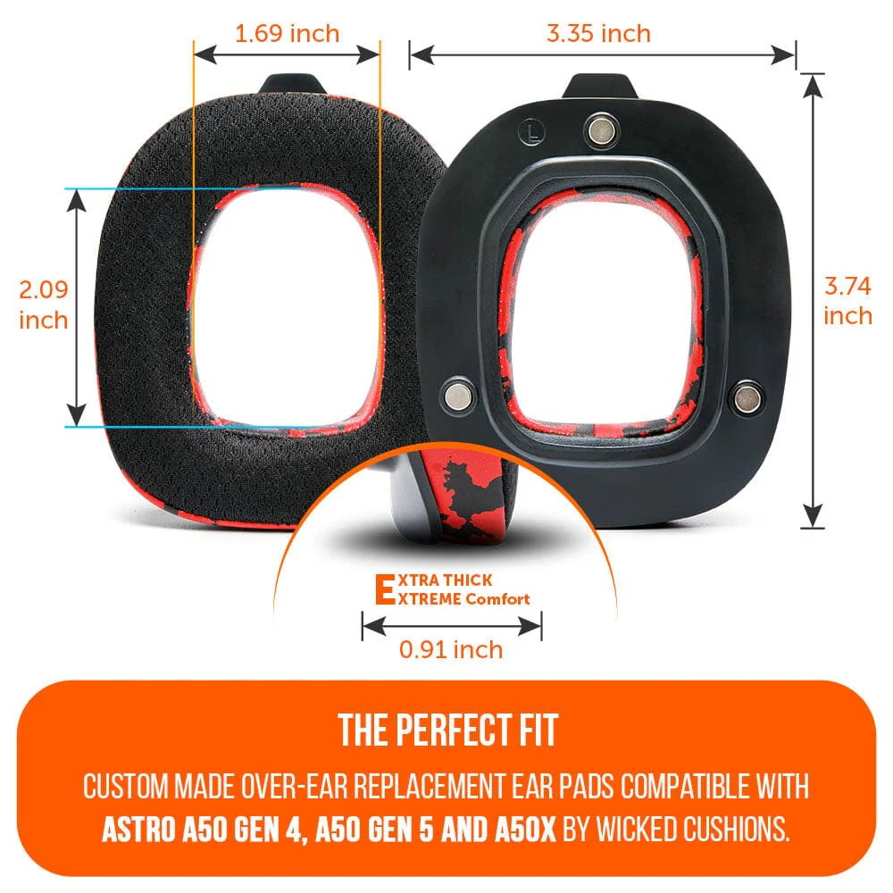 Astro A50 Gen 4, Gen 5 and A50X Earpads - WC FreeZe Cooling Gel - Image 28