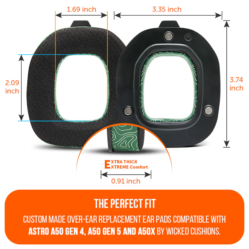 Astro A50 Gen 4, Gen 5 and A50X Earpads - WC FreeZe Cooling Gel - Image 52