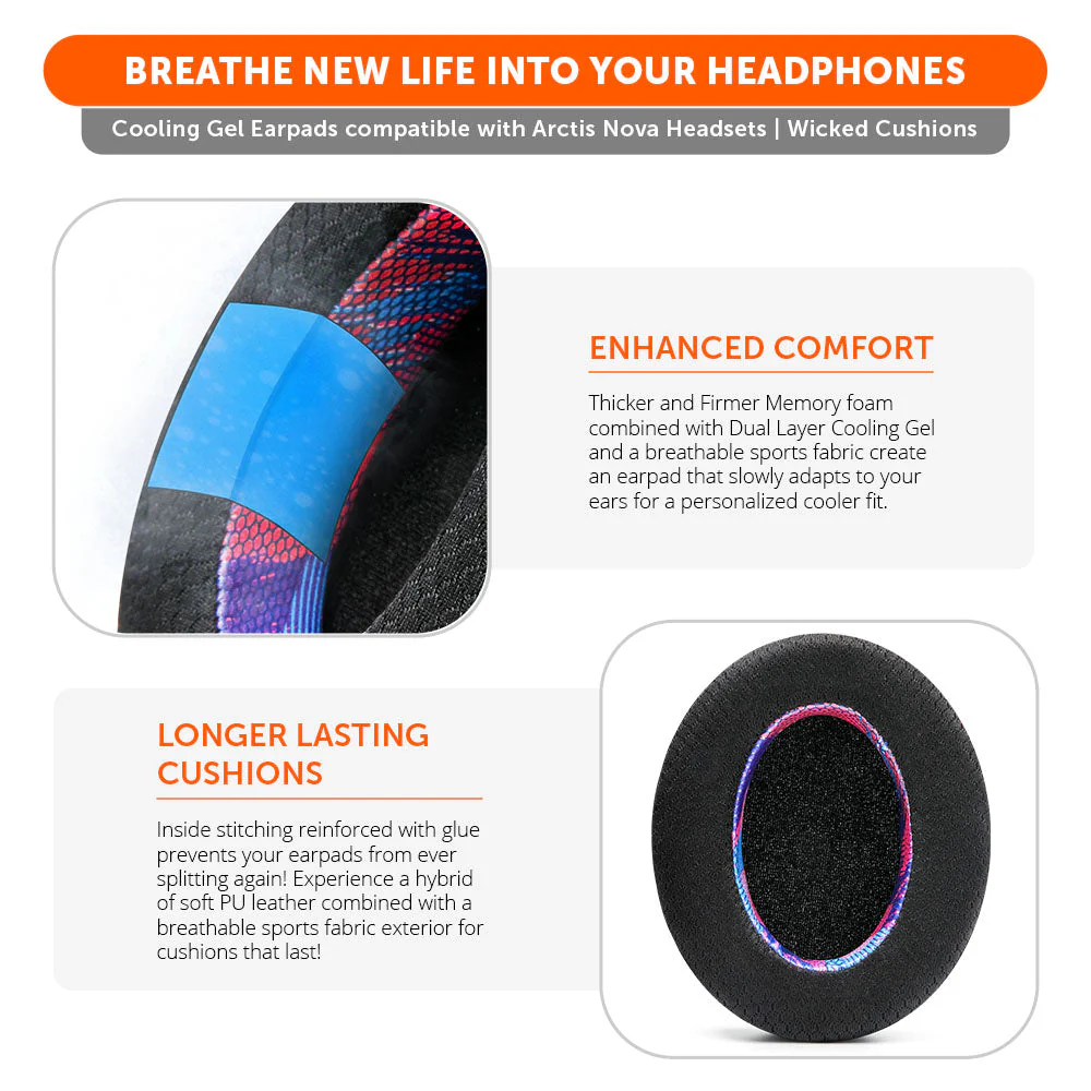 Arctis Nova Earpads - WC FreeZe Cooling Gel - Image 15