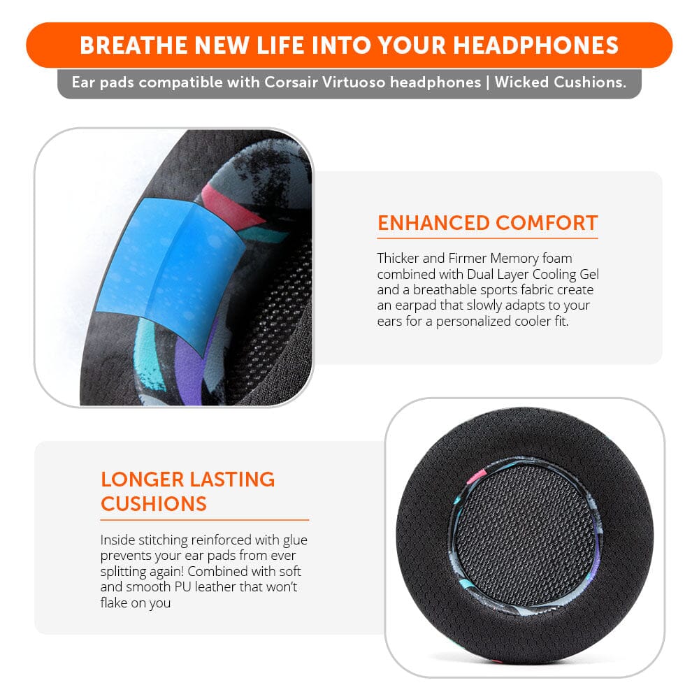 Corsair Virtuoso Earpads - WC FreeZe Cooling Gel - Image 45