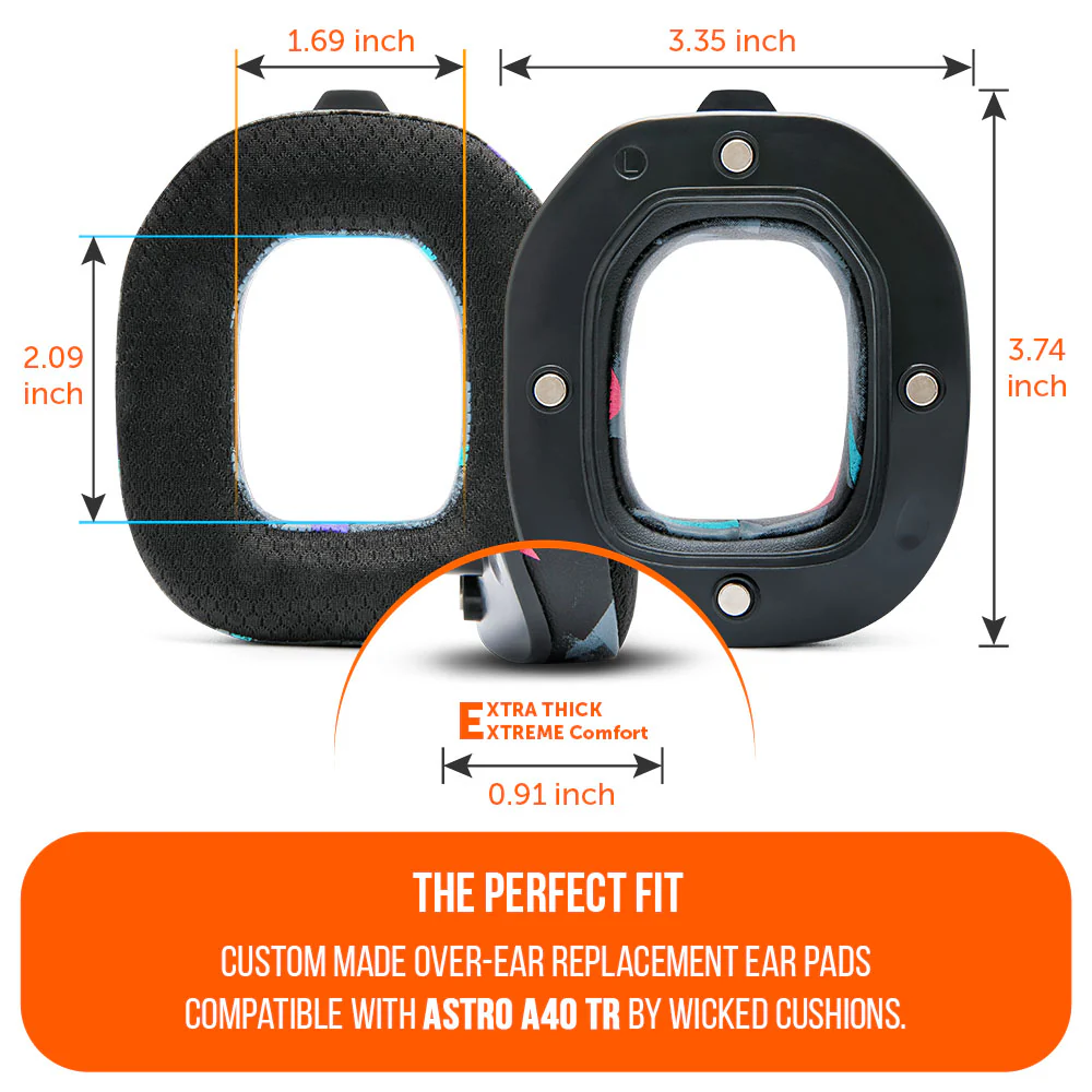 Astro A40 Headband & Earpad Upgrade Kit – WC Mod Kit A40 - Image 18