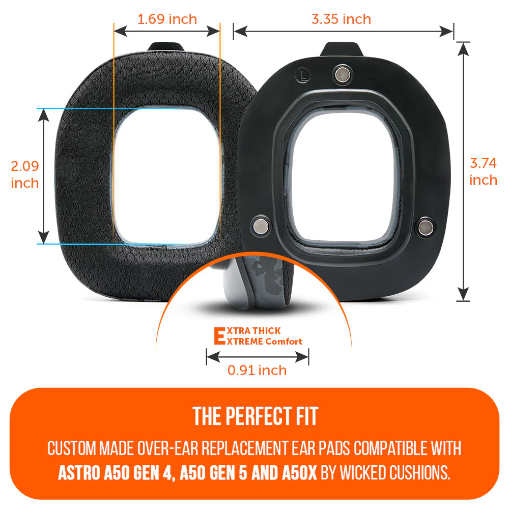 Astro A50 Headband & Earpad Upgrade Kit – WC Mod Kit A50 - Image 39