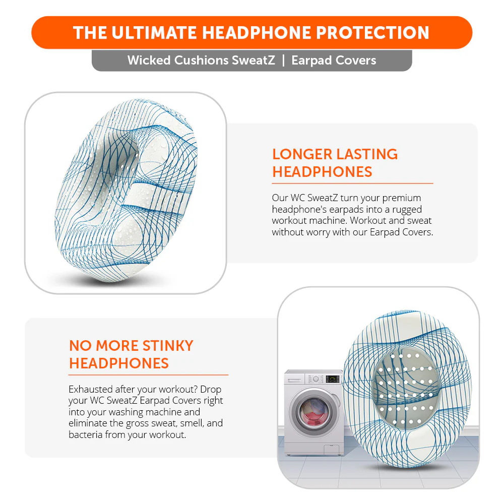 Beats Studio 2 & 3 Earpad Sweat Covers - WC SweatZ Studio - Image 115
