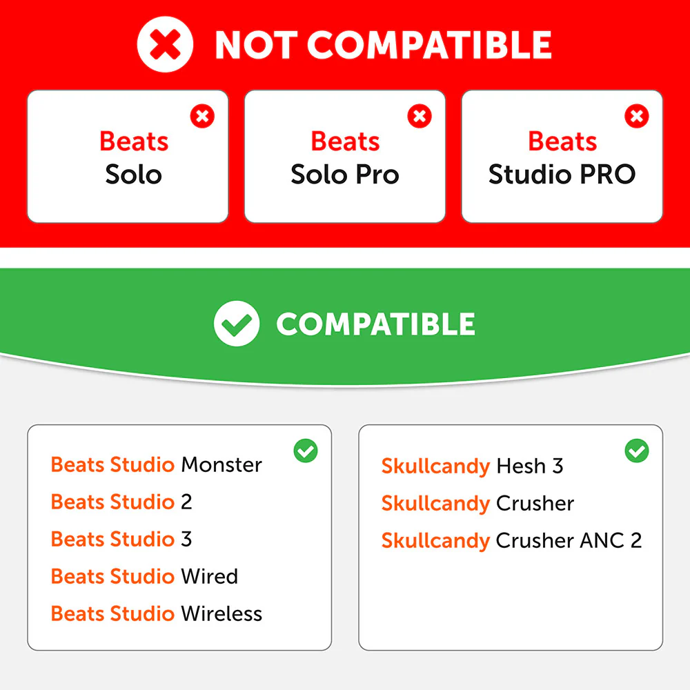 Beats Studio 2 & 3 Earpad Sweat Covers - WC SweatZ Studio - Image 127