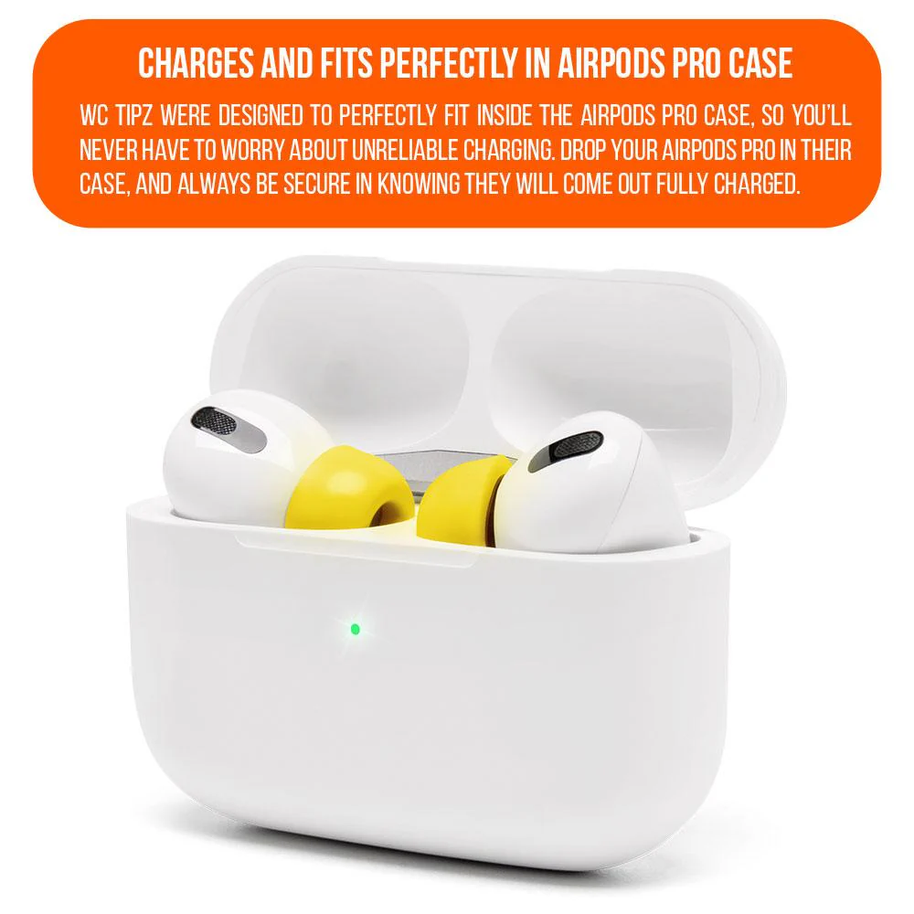 WC TipZ - Memory Foam Ear Tips for Airpods Pro & Airpods Pro 2 - Image 17